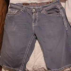 Mens Rock Revival Shorts